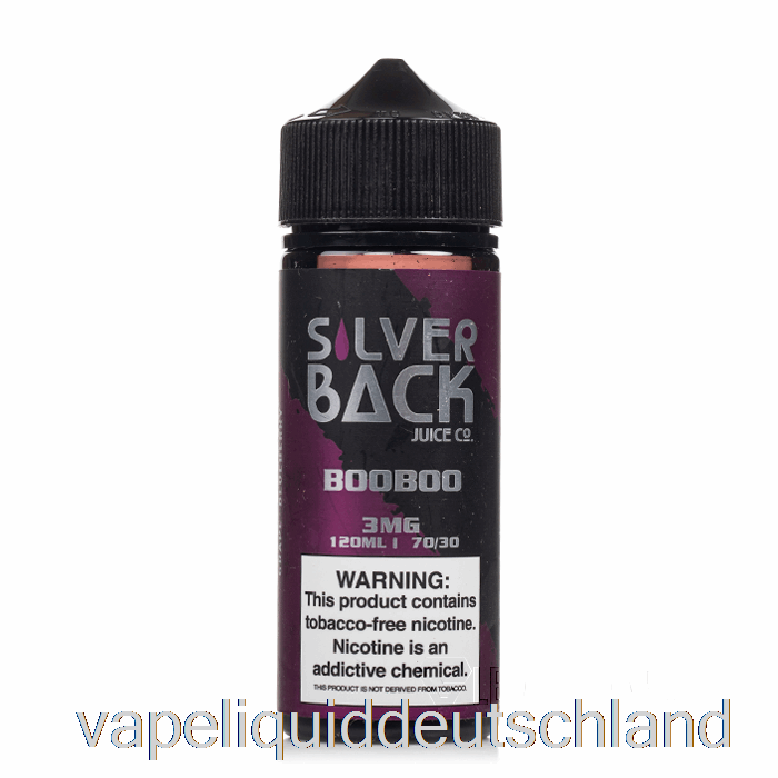 Booboo - Silverback Juice Co. - 120 Ml 0 Mg Vape-Flüssigkeit